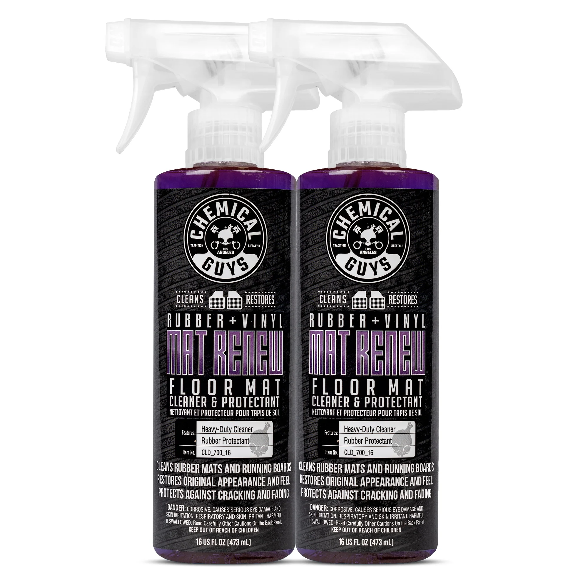 Mat ReNew Rubber + Vinyl Floor Mat Cleaner and Protectant (2-Pack)